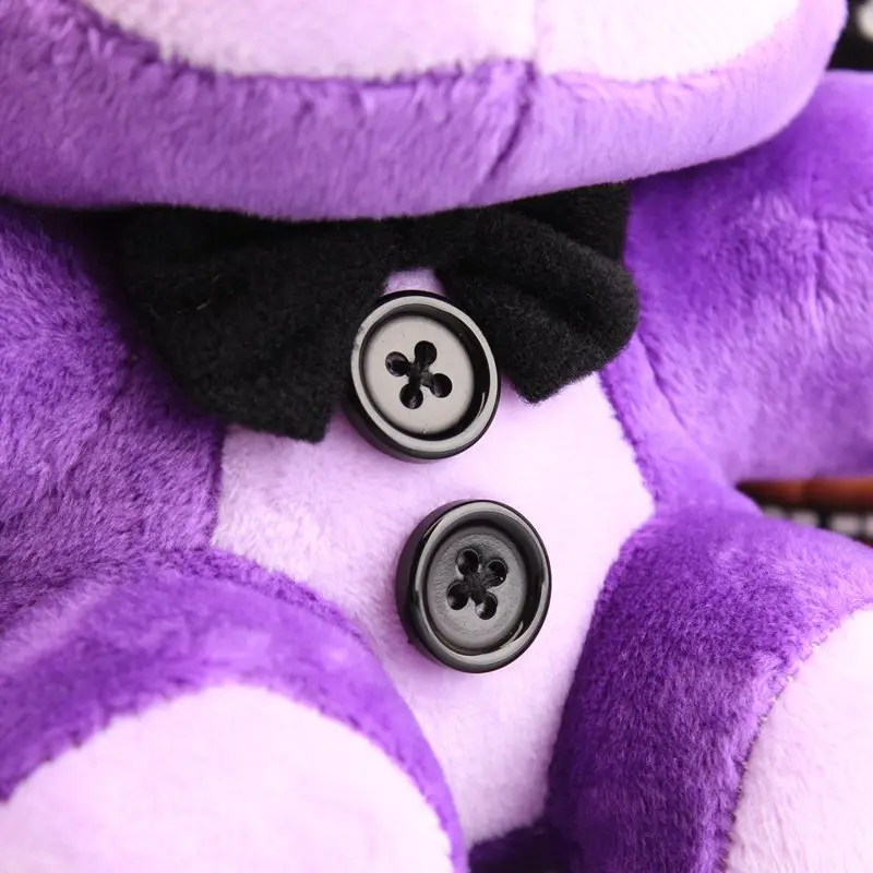 3 Stlyes FNAF плюшевые игрушки Five Nights At Freddy's Mangle мягкие животные Золотой Freddy Fazbear фиолетовый цвет " 18 см