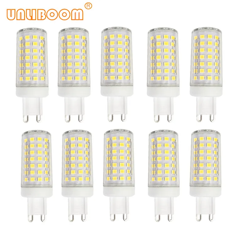 Светодиодная лампа кукуруза G9 12 Вт 88 светодиодов 220 240 В переменного тока|led g9|corn