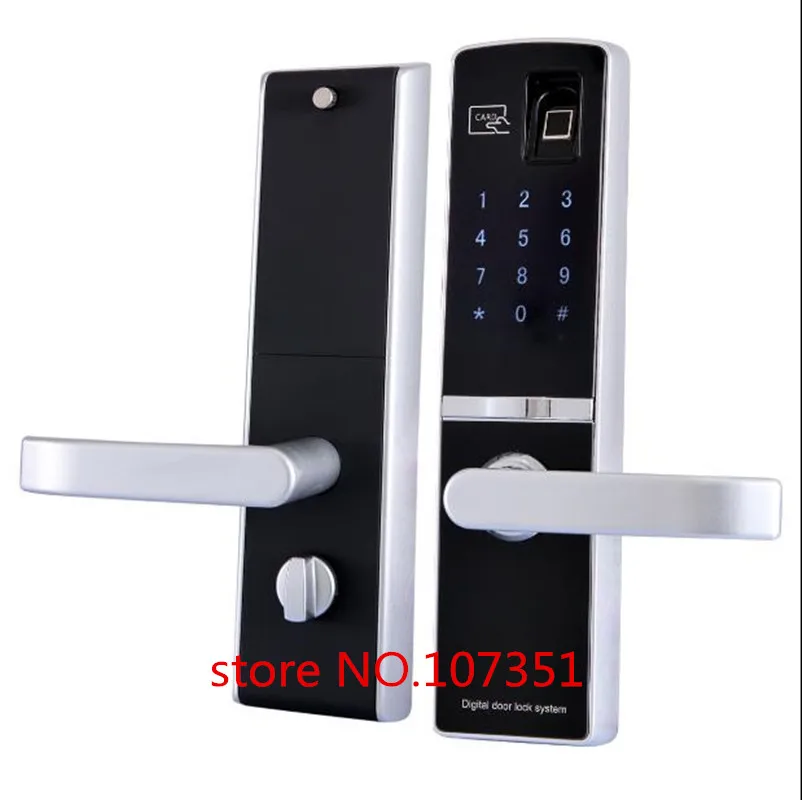 

Security Digital Fingerprint Access Control Keyless Password Door Lock Left Internal Opening S370