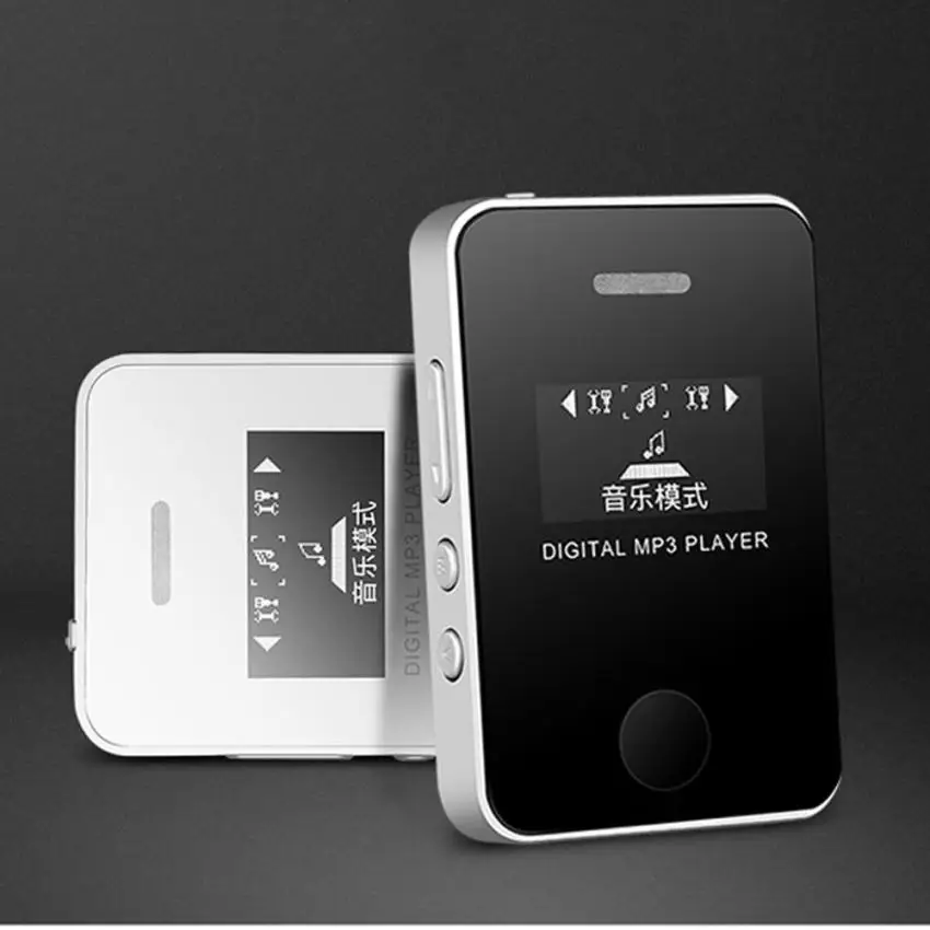 Простой музыкальный мини плеер Overmal с USB MP3 ЖК экран поддержка карт Micro SD и TF на 16 ГБ