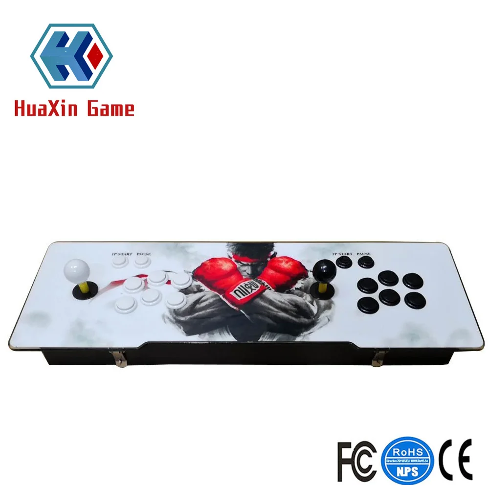 Классическая аркадная игровая консоль 2 игрока коробка ретро Мини Аркадные