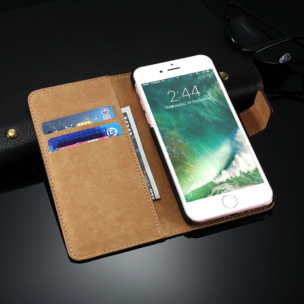 Роскошный кожаный флип-чехол KISSCASE для Samsung J3 J5 J7 A3 A5 A7 Магнитный чехол-подставка note