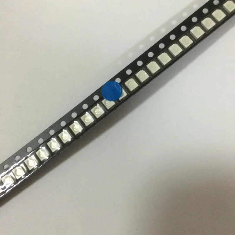 100 шт./лот 1210 SMD LED 3225 красный желтый синий зеленый белый оранжевый светоизлучающие