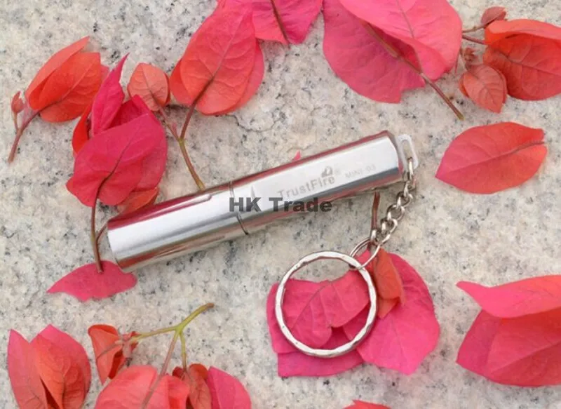 TrustFire mini 03 200Lm CREE светодиодный мини светильник фонарь из нержавеющей стали брелок