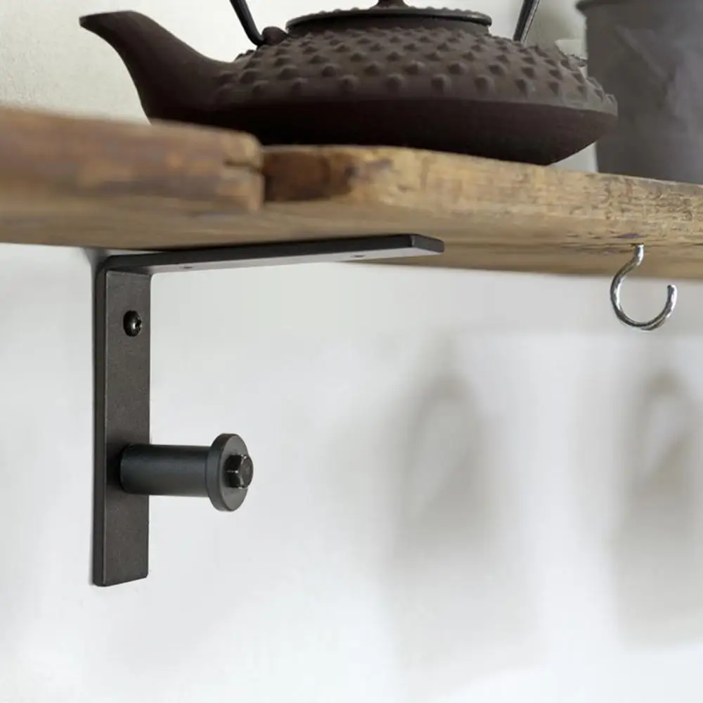 Треугольный Кронштейн из углеродистой стали стандартная настенная полка L