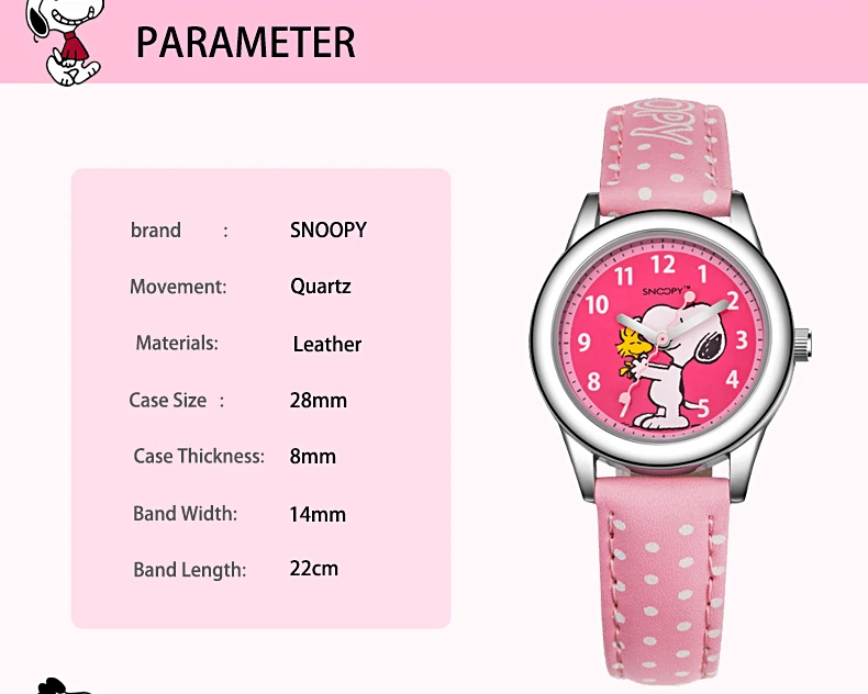 Snoopy часы женские часы креативные детские часы relogio feminino милые кварцевые наручные часы Брендовые Часы