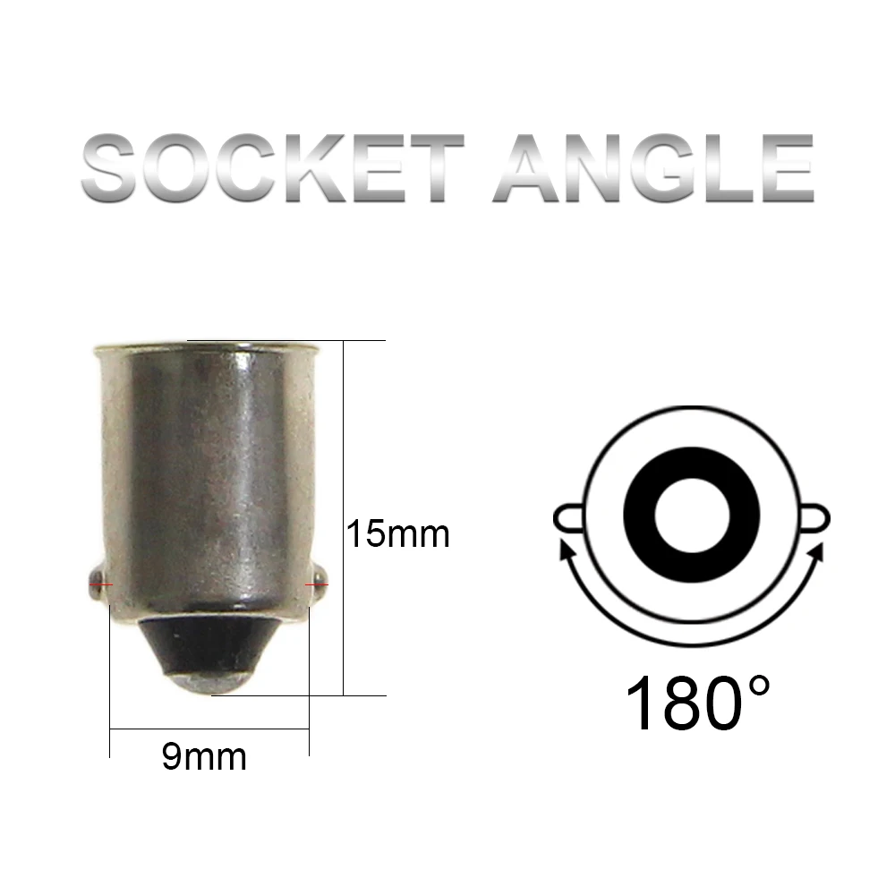 KEIN 10 шт. Ba9s светодиодный T4W автомобильная лампа 3smd 7020 авто номерной знак для