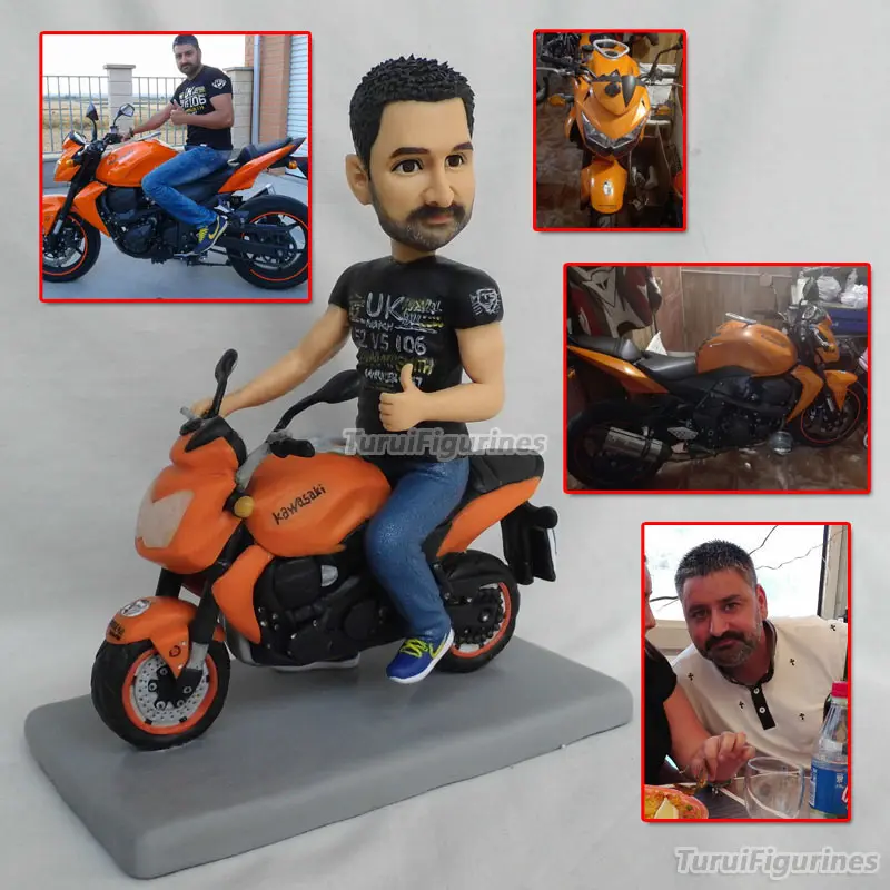 OOAK кукла из полимерной глины скульптура подарок для подруги бойфренда