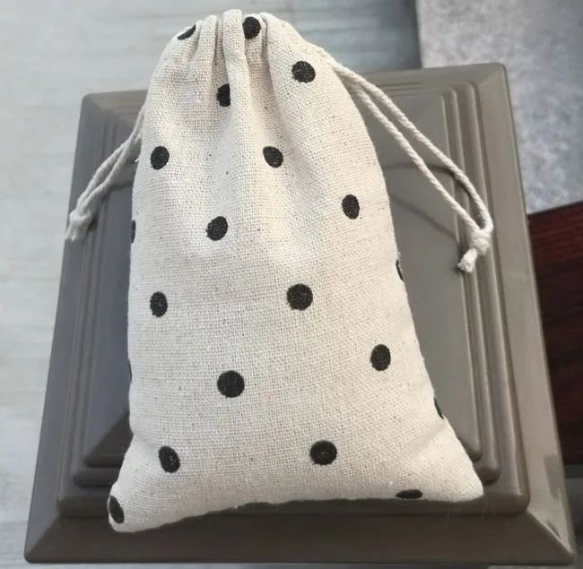 В черный горошек для маленьких девочек белье подарочные пакеты украшений 8x10 см x 9