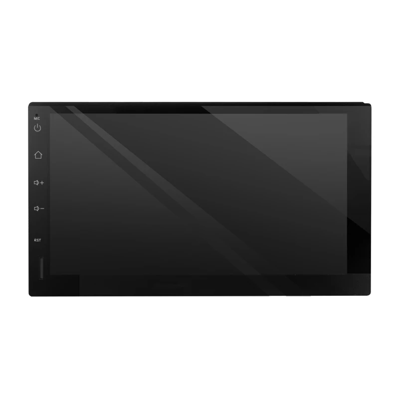 7 дюймов 2.5D 1024*600 HD сенсорный экран стерео с FM AM Bluetooth GPS зеркальное соединение
