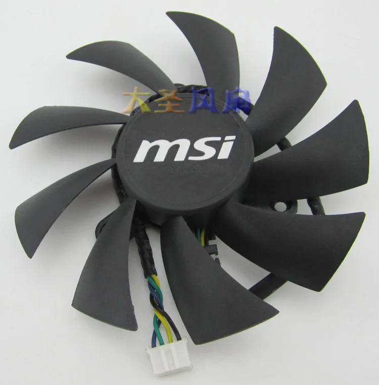 Охлаждающий вентилятор для видеокарты MSI N560 570 580GTX HD6870|Кулеры и системы
