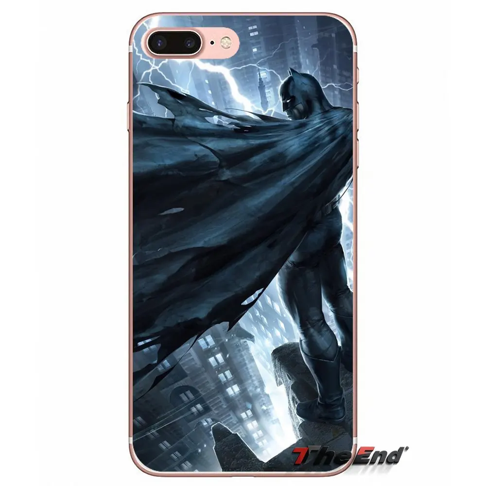 Для huawei P Smart Y6 P8 P9 P10 Plus Nova P20 Lite Pro Mini 2017 SLA-L02 SLA-L22 2i Batman Comic Art прозрачный чехол из