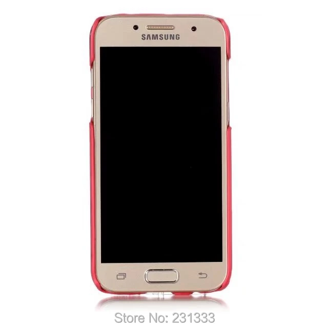 Жесткий чехол C-ku для Samsung Galaxy S7 S8 A3 2017 J7 J3 J5 A5 2018 A7 J310 J510 NOTE8 холст Вертикальная Кожа