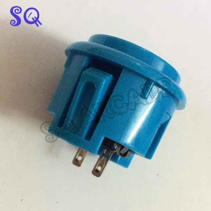 10 x OEM 30 мм кнопки заменить для аркадного копирования Sanwa Кнопка Mame KOF игры части 10 цветов