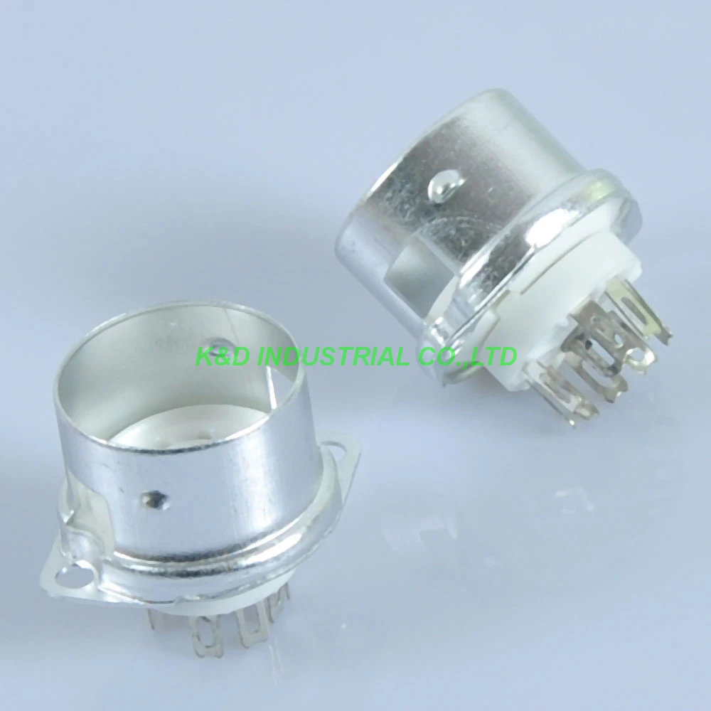 5 шт. обойма для трубки 12AX7 6DJ8 ECC88 12AU7 ECC83|tube socket 9pin|9pin tube socketchassis amplifier |