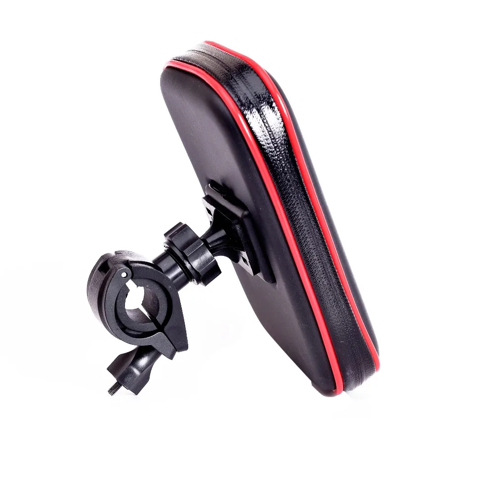 upgrade waterproof motorcycle phone holder bag bicycle rainproof gps phone holder bike handlebar support moto mount card slots free global shipping