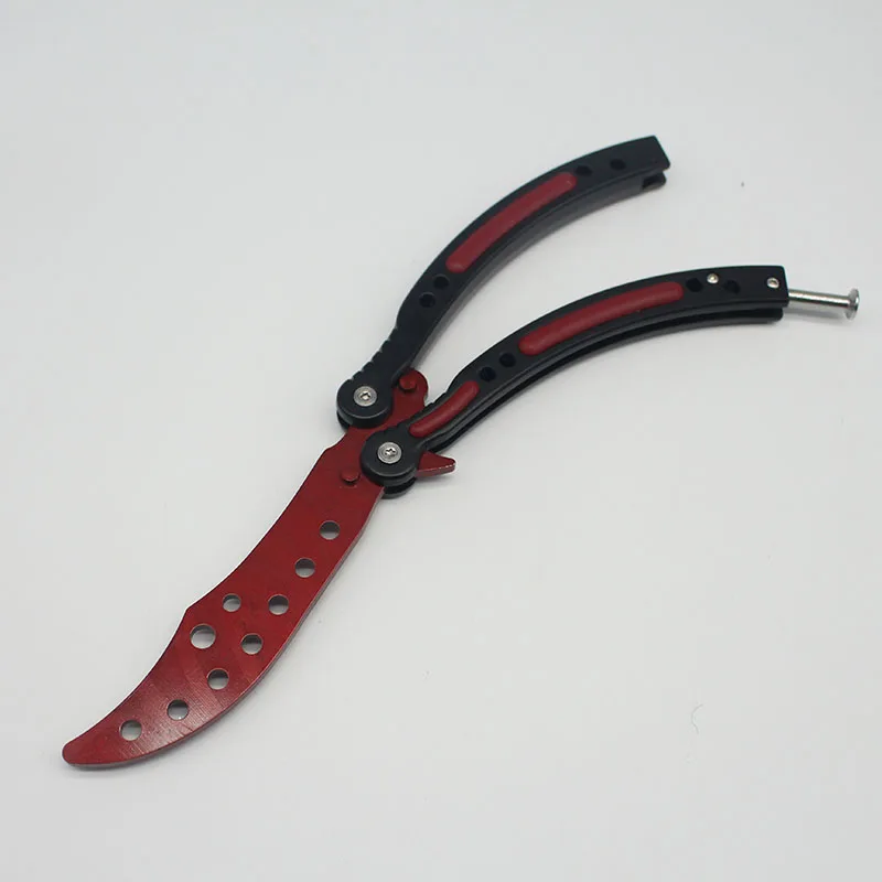 CS GO складной нож Karambit Бабочка выцветает цвет игра унылое лезвие без края