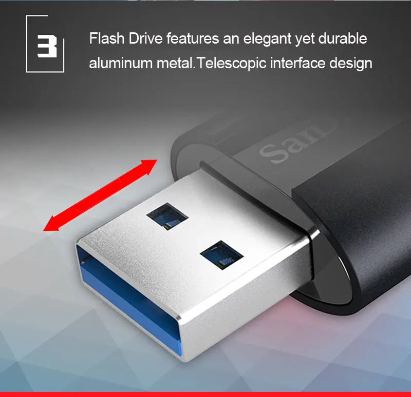 SanDisk Extreme PRO USB 3,1 твердотельный флеш-накопитель 128 ГБ 256 ГБ флеш-накопитель Флешка карта памяти Usb скорость записи до 380 МБ/с