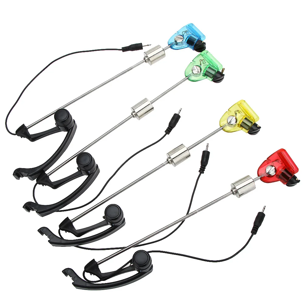 4 шт./компл. светодиодный сигнализатор поклевки для рыбалки набор сигналов