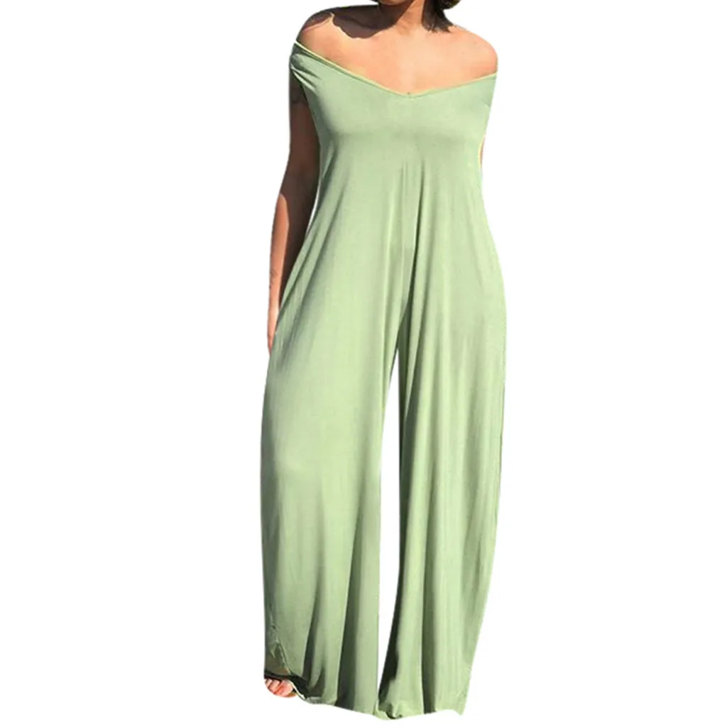 Женские повседневные широкие брюки с капюшоном CHAMSGEND удобные комбинезоны