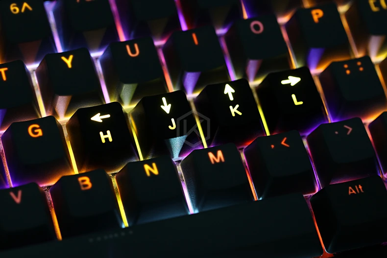 Новинка просвечивающие колпачки для ключей ABS просвечивающий светильник r2 vim hjkl