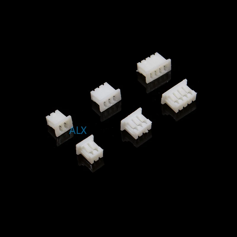 50pcs JST1.25 connector 1.25MM PITCH FEMALE HOUSING Plastic Shell Plug 2P/3P/4P/5P/6P/7P/8P/9P/10P/11P/12P FOR PCB BOARD jst |