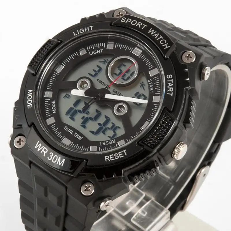 Мода повседневная мужские часы роскошные военная спортивные наручные relogio masculino