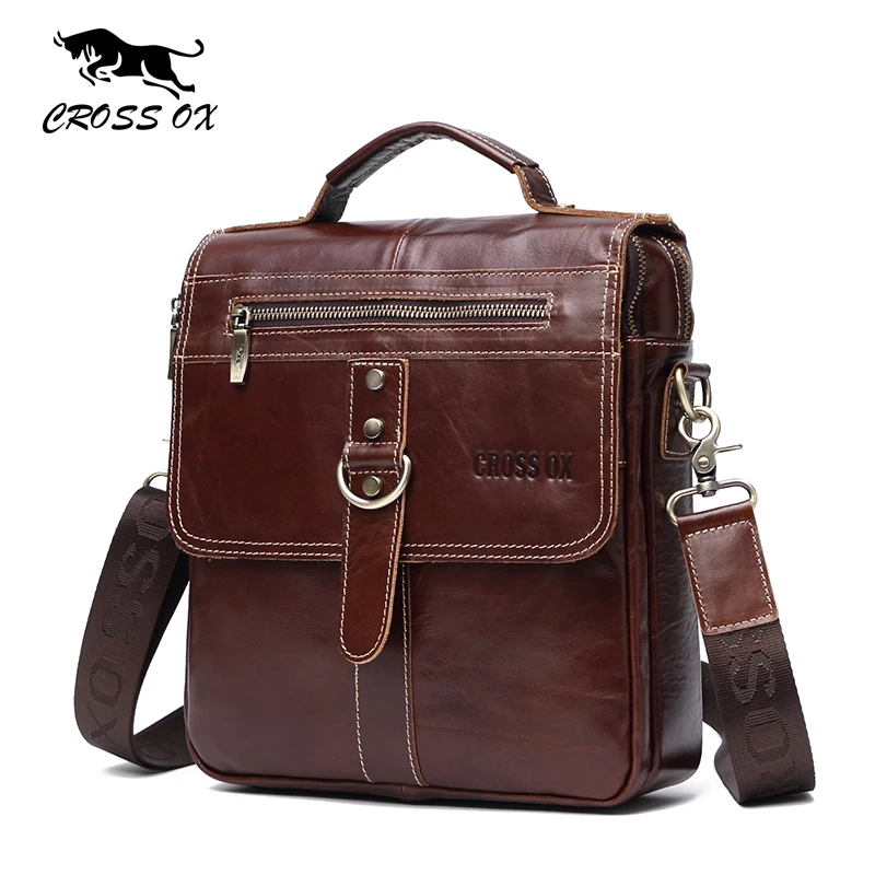 CROSS OX Лето 2017 г. Новинка натуральная кожа сумки для мужчин сумка мужская Ipad