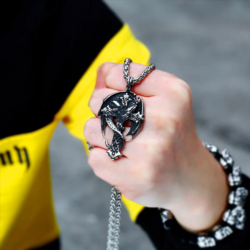 Байер 316L из нержавеющей стали в стиле норвежских викингов подвеска Амулет