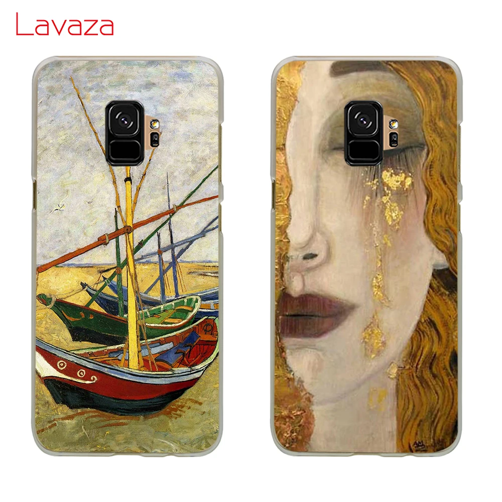 Жесткий чехол для телефона Lavaza Kiss by Gustav Klim Золотые слезы Samsung Galaxy A10 A30 A40 A50 A70 M10 M20 M30