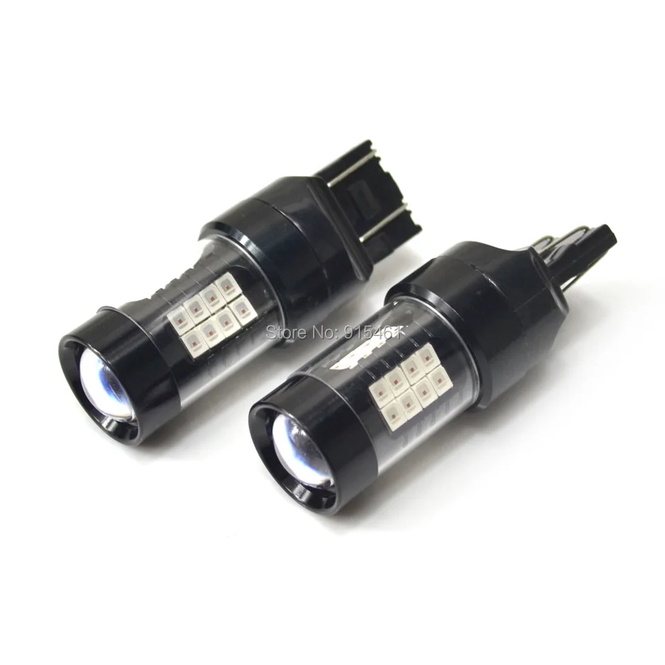 DMEX 2 шт. T20 7440 W21W W21/5W 7443 светодиодный переключатель с белым красным желтым янтарным
