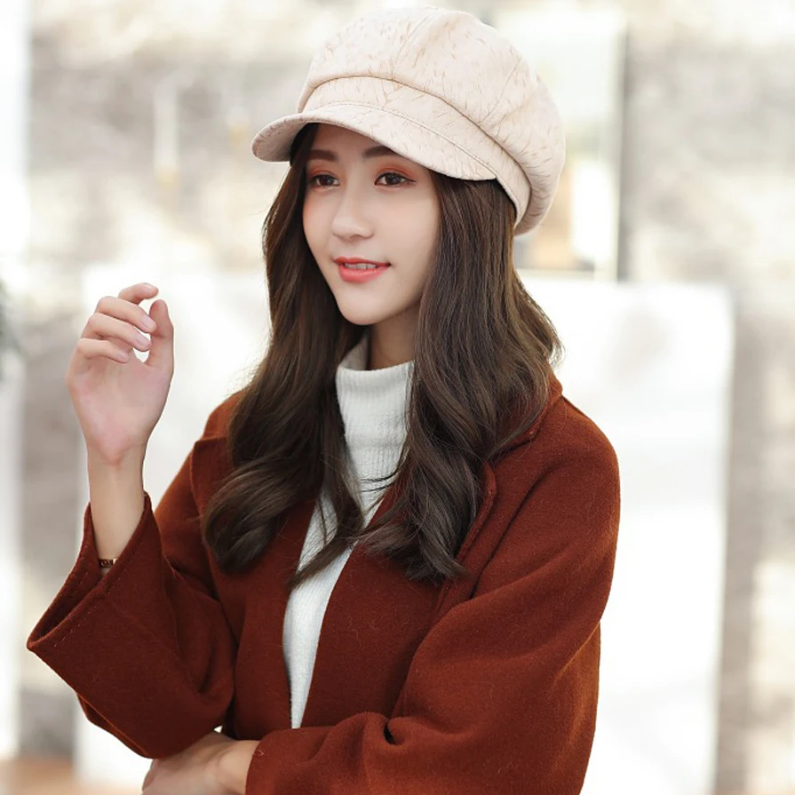 Лидер продаж Леопардовый берет шляпа Newsboy стильная восьмиугольная кепка