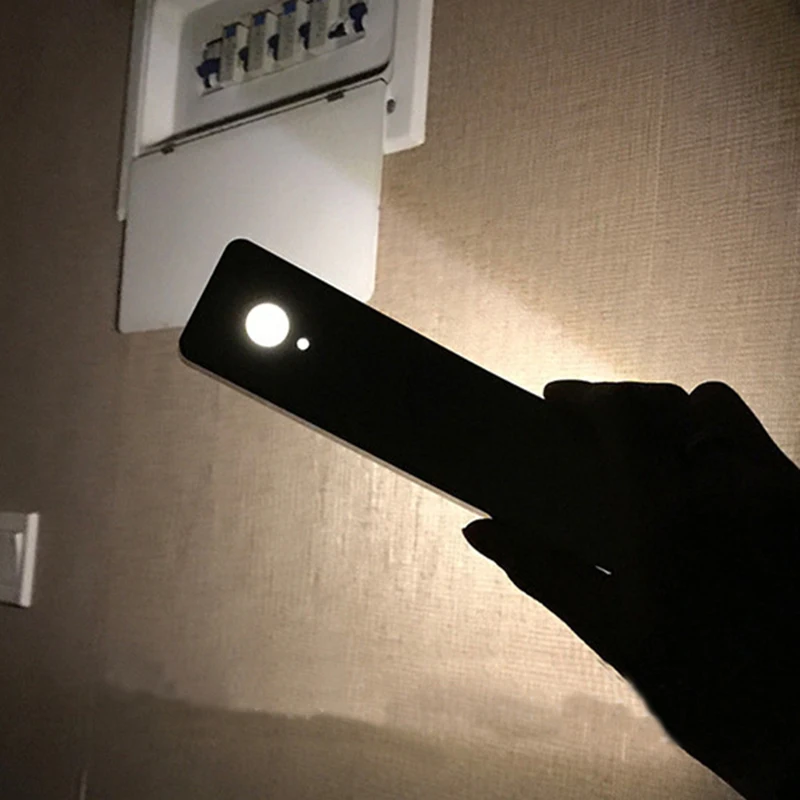 Портативный USB светодио дный перезаряжаемый светодиодный ночник датчик движения