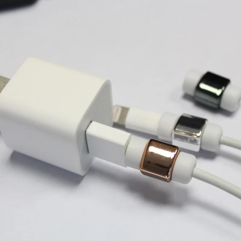 10 шт./лот защитный USB кабель с покрытием цветные наушники защита кабеля для