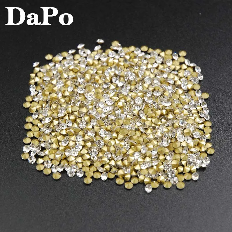 Кристально прозрачные белые бриллиантовые стразы драгоценные камни стеклянные