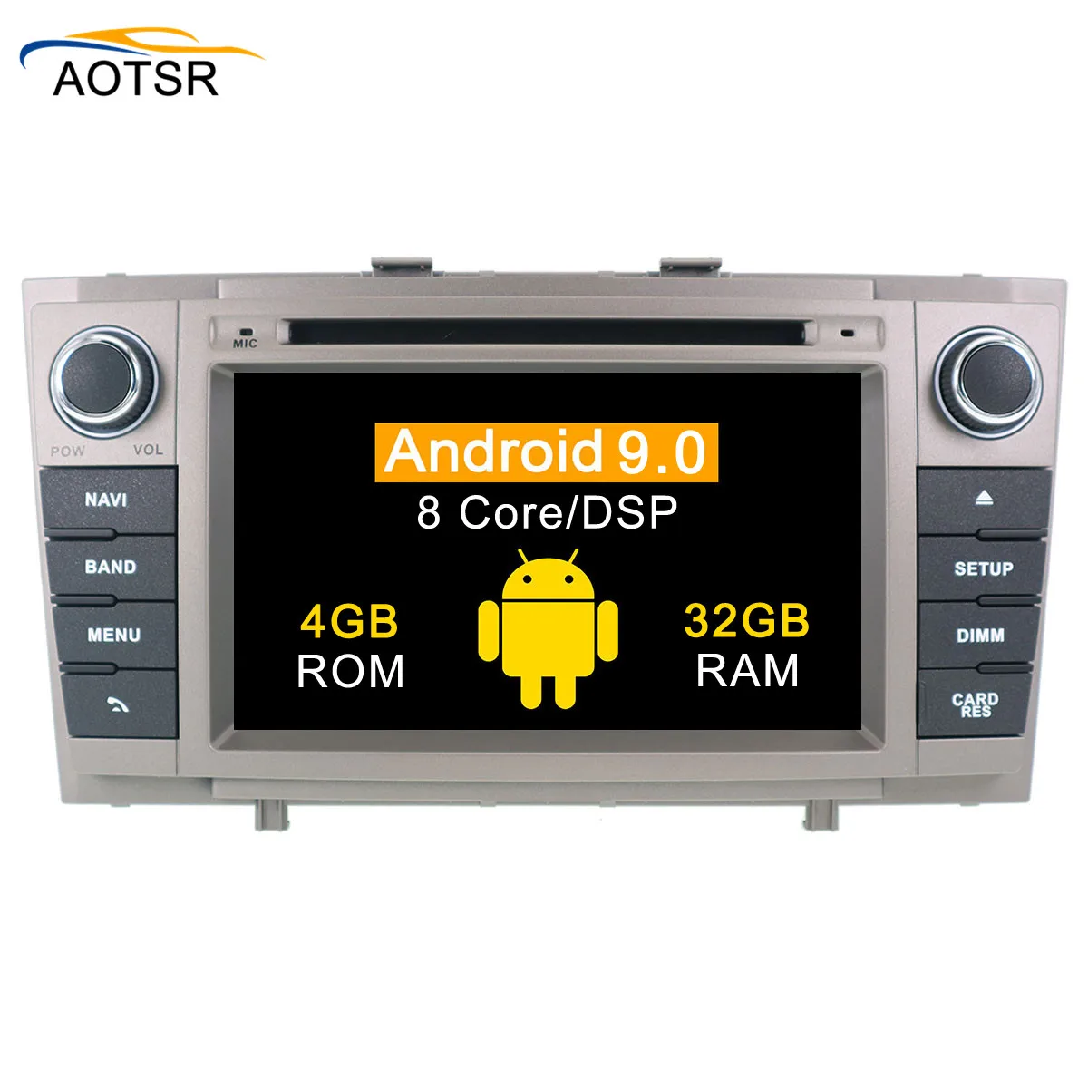 Головное устройство для Toyota T27 Avensis 2009 2014 Android 9 0 автомобильный DVD стерео Мультимедийный головное