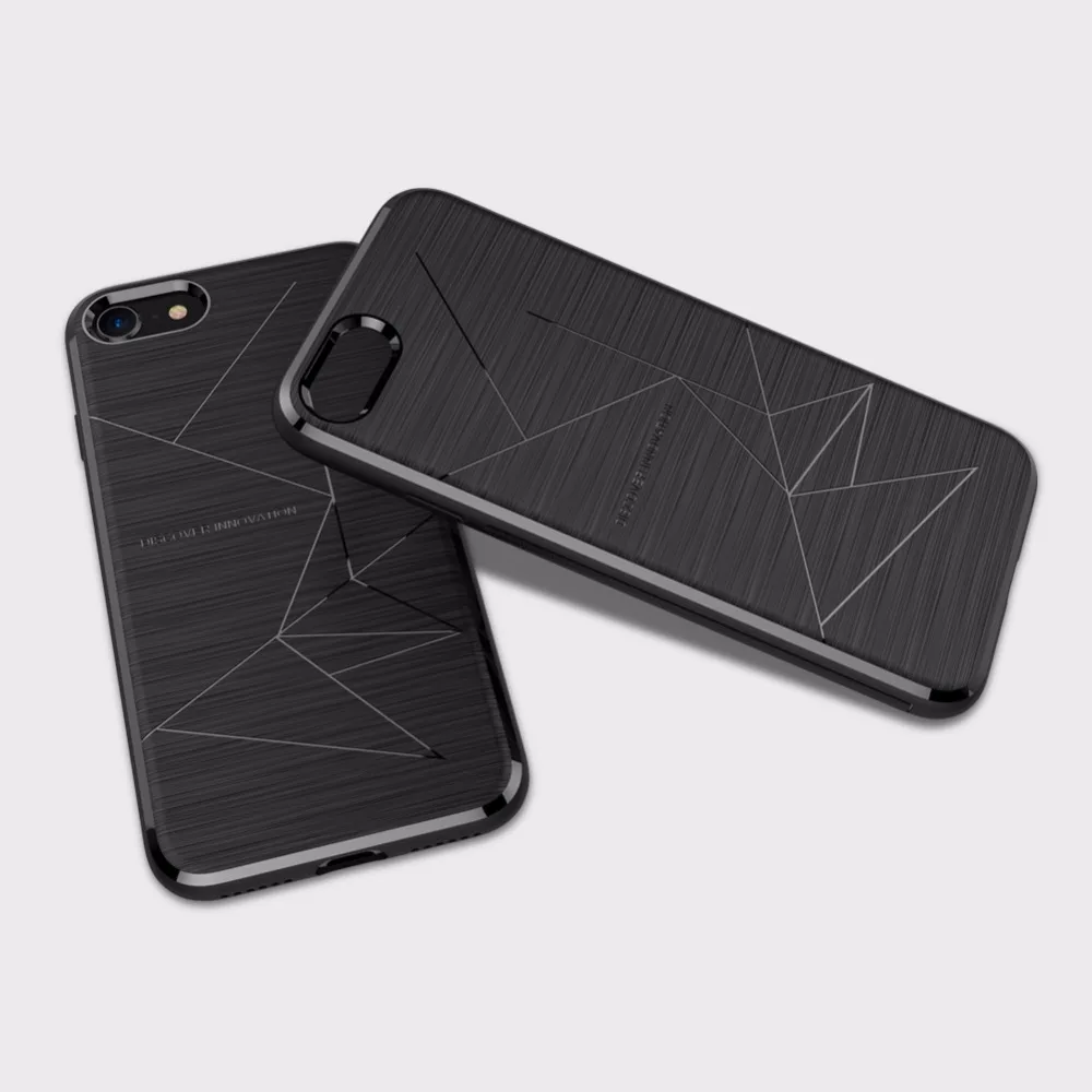 Для iPhone 8 чехол Nillkin Magic задняя крышка чехол подходит магнитный автомобильный держатель Роскошный натуральный ТПУ силиконовый чехол для iPhone 8 чехол для телефона