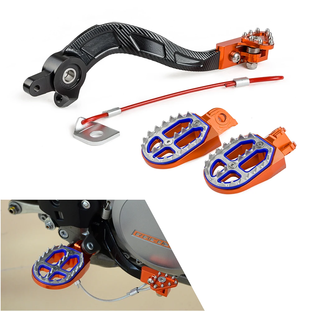 Подножка мотоцикла подножки задний тормозной рычаг для KTM 125 150 200 250 300 350 450 EXC SX XC SXF