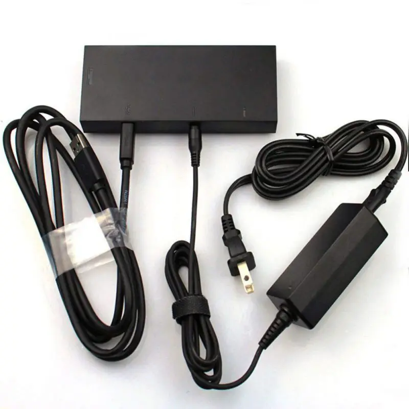 Адаптер штепсельной вилки ЕС для XBOX Kinect 2 0 Sensor Microsoft Xbox One S X & Windows 8 10 PC USB3.0 US Plug AC