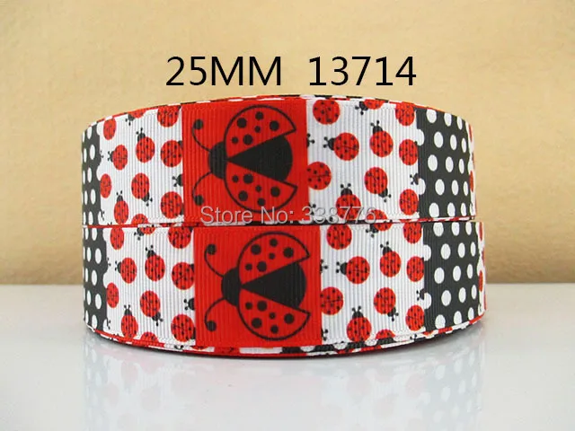 5yds в рулоне) 10Y13714 kerryribbon лента " grosgrain печатный рисунок лента полиэфир diy головной убор лента для одежды