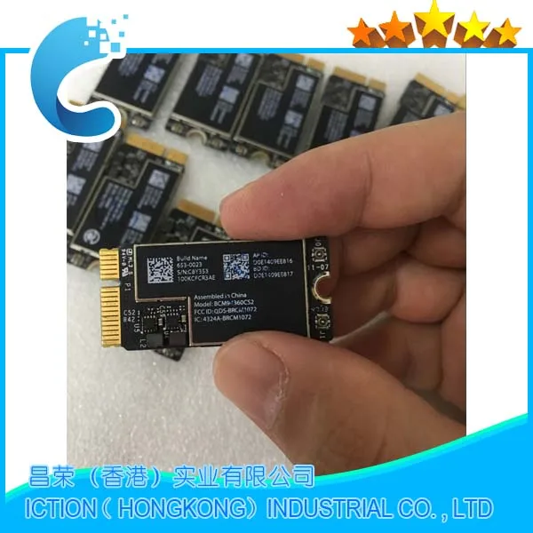 Оригинальная карта BCM94360CS2 с поддержкой Bluetooth Wi Fi для Macbook Air 11 дюймов 13 A1466 A1465 2013 2014