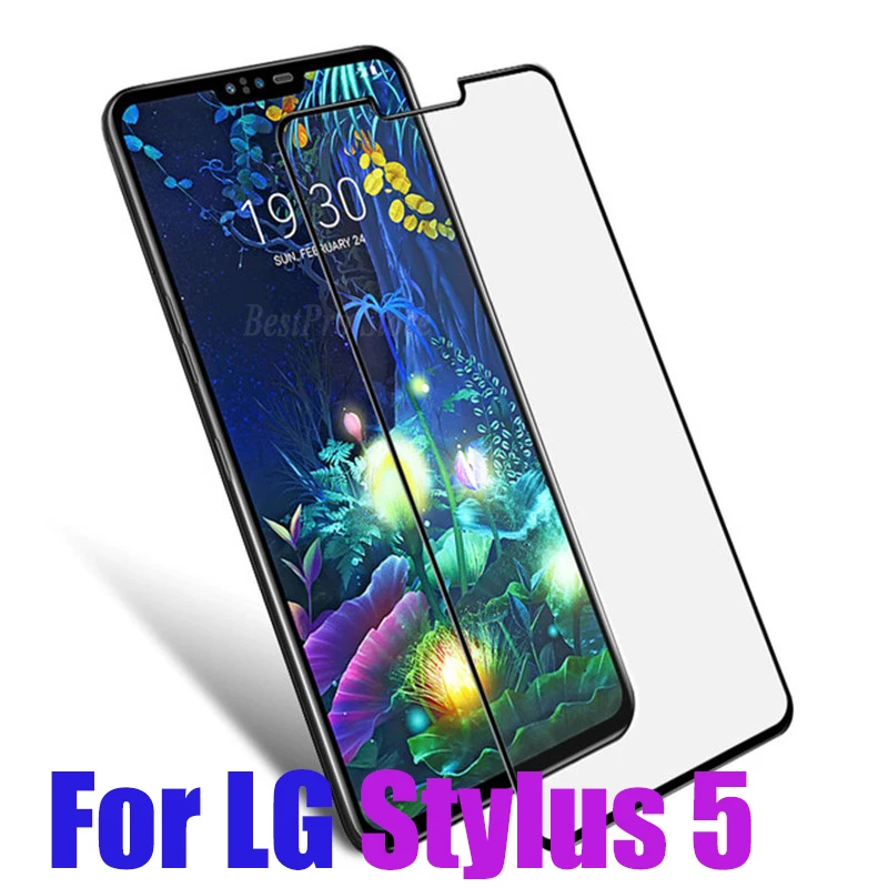 Стекло 30D с полным покрытием для LG Stylus 5 4 K40 G8 G7 K10 2017 2018 пленка из закаленного