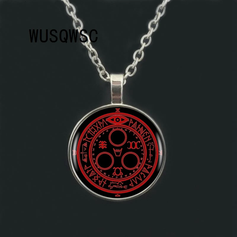 WUSQWSC 1 шт./партия Горячая Распродажа тихий холм Halo солнце логотип кулон ожерелье