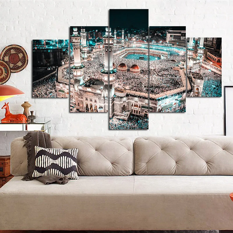 Картина на холсте модульный домашний декор высокое качество 5 панелей