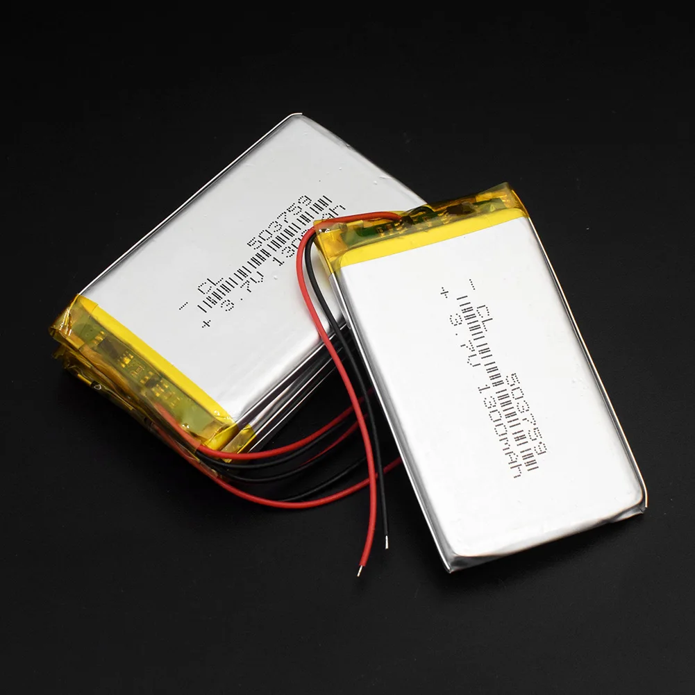 1/2/4 шт 3,7 V 503759 1300mAh Li-po литий Батарея для MP4 MP5 gps DVD Камера пульт дистанционного управления Tablet PC Оборудование для psp POS