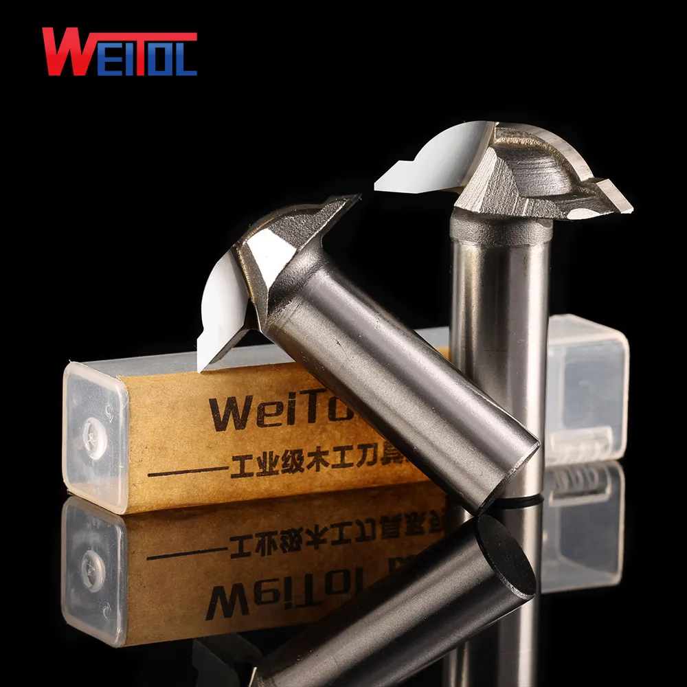 Weitol 1 шт. 1/2 дюйма деревообрабатывающий резак Карбид ЧПУ резьбонарезной станок