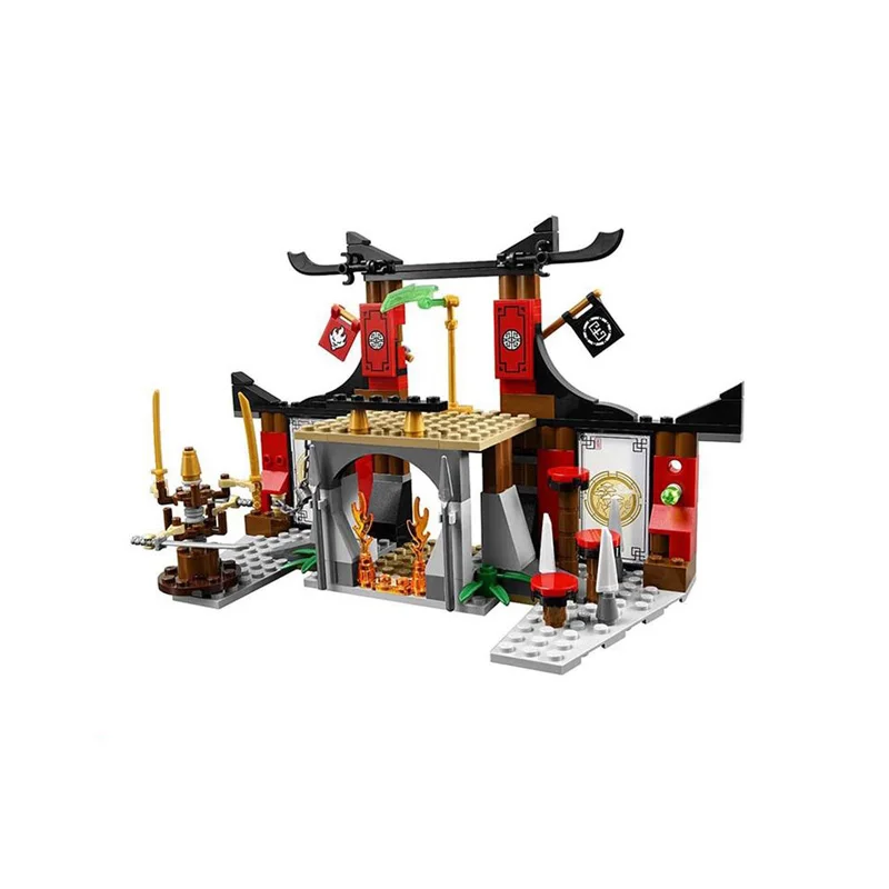 Ninjago 10319 Duel Ninjutsu набор моделей для вождения совместимые с e ninjagoes развивающие