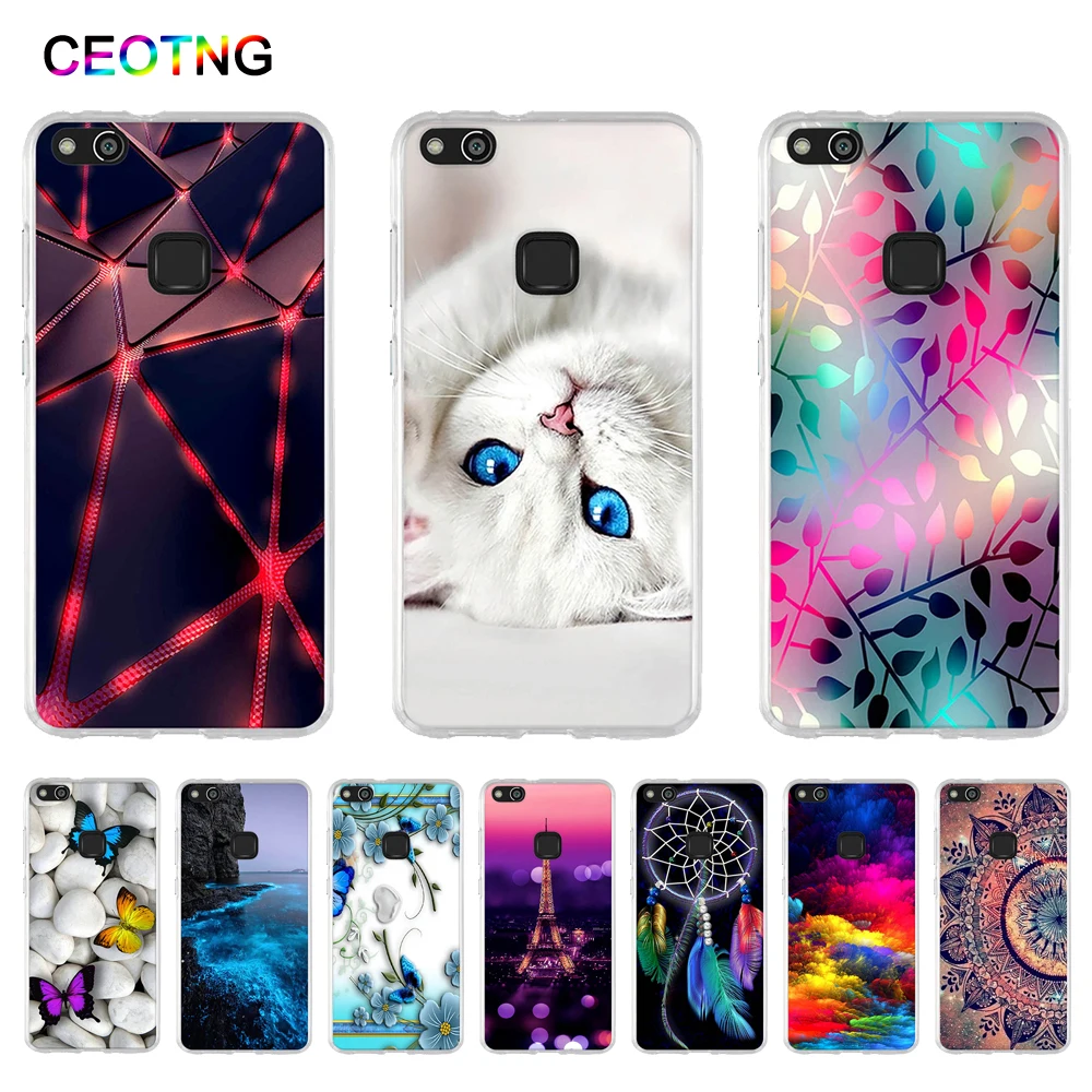 Чехол для Huawei P10 Lite силиконовый чехол P 10 5 2 &quotМягкий из ТПУ huawei p10 lite fundas Bag|case for