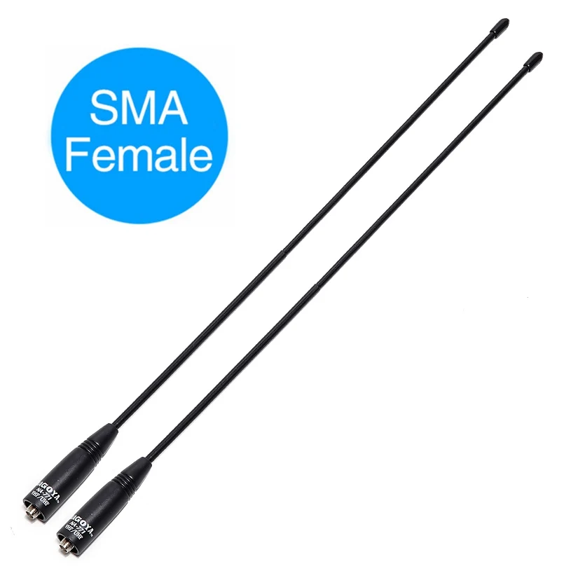 2 шт,, NAGOYA NA-771 двухдиапазонный УКВ/УВЧ SMA-Female иди и болтай Walkie Talkie для Портативная радиостанция Baofeng UV-5R UV-82 BF-888S DM-5R плюс