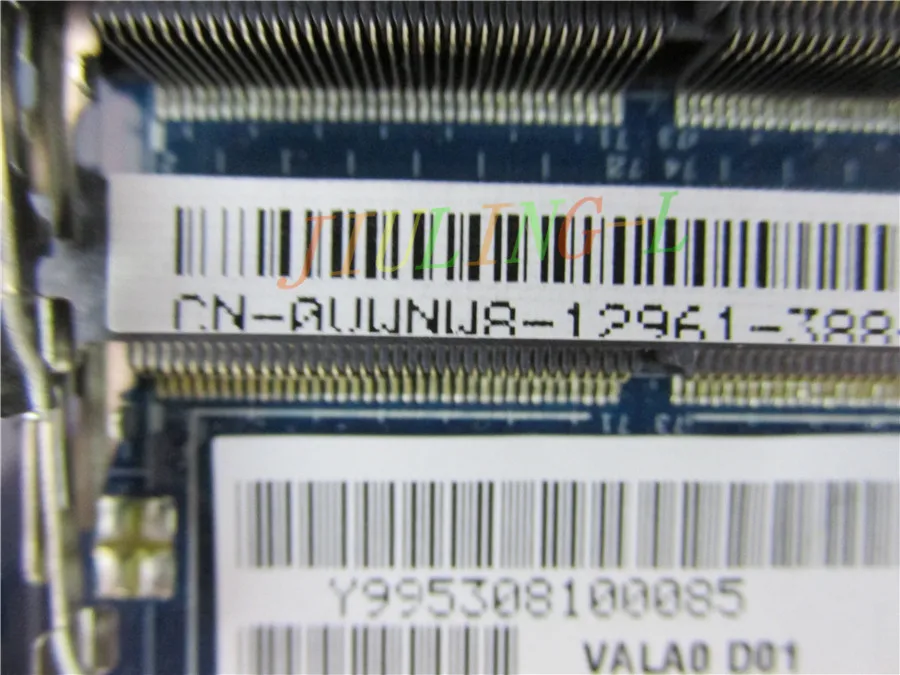 JOUTNDLN для Dell E6540 материнская плата ноутбука VALA0 LA-9411P rPGA947 VWNW8 0VWNW8 CN-0VWNW8 DDR3 - купить по